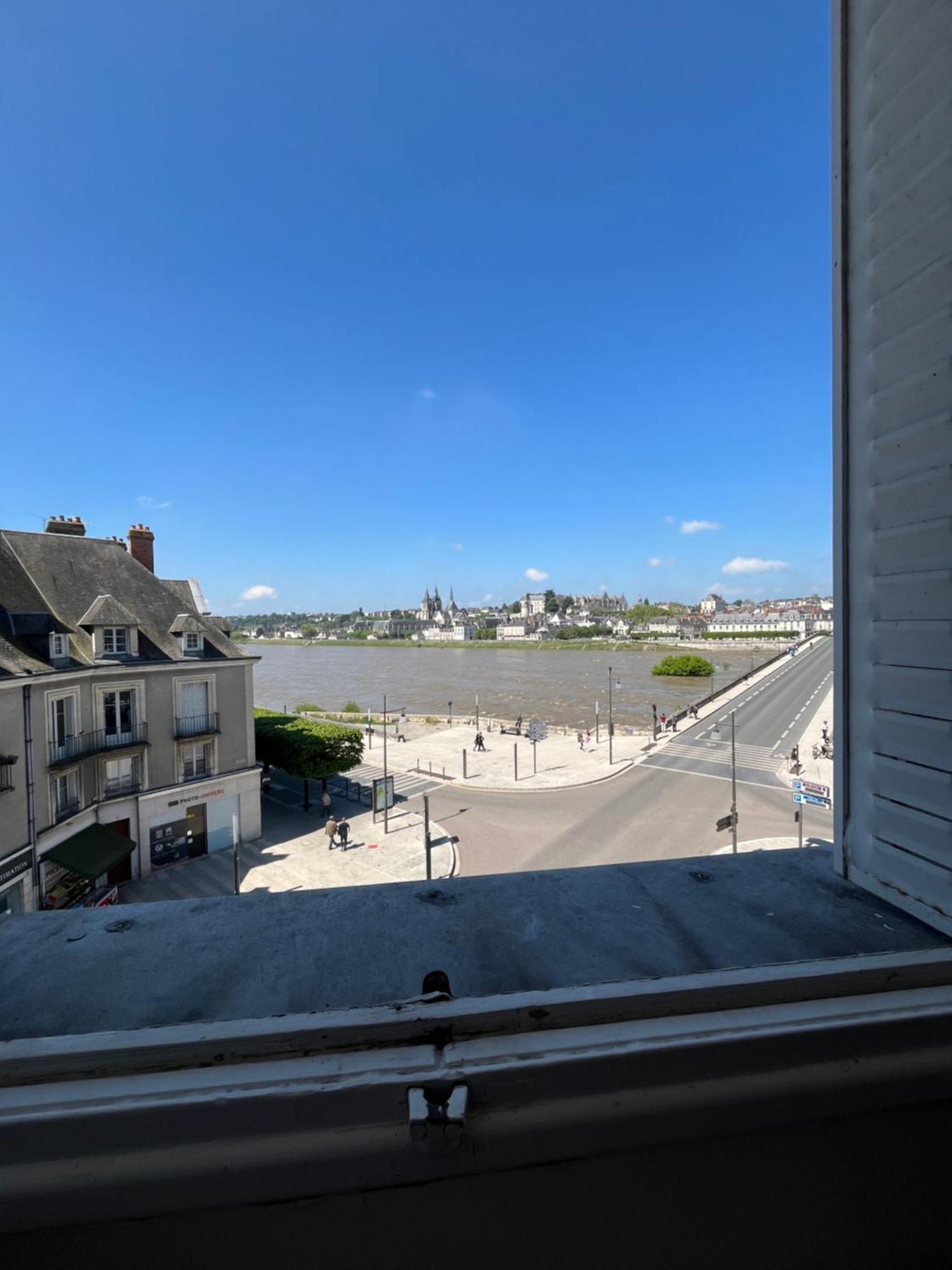 Le Wilson - Vue Imprenable Sur La Loire Et Le Chateau De Blois Bagian luar foto